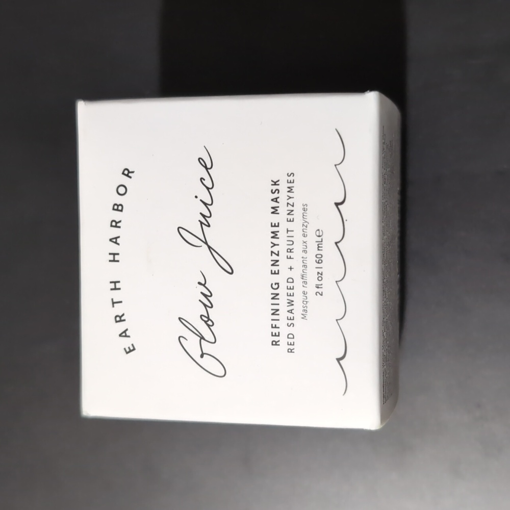 Earth Harbor Glow Juice refining enzyme mask. Brand new.